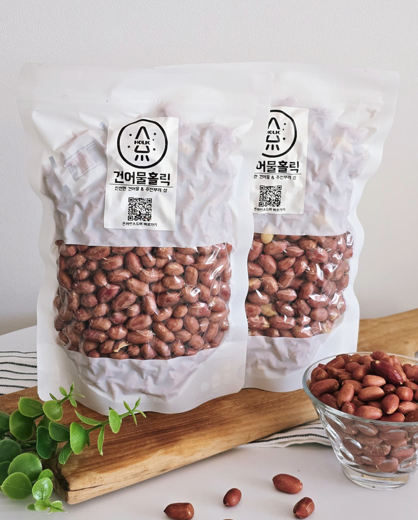 알이 크고 고소한 갓볶은땅콩 500g
