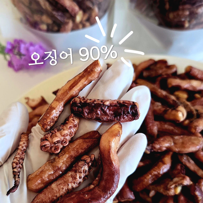 크리스피 장족깡 오징어깡 리얼 오징어과자 맥주안주 스낵